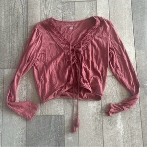 American Eagle small bohemian style top
